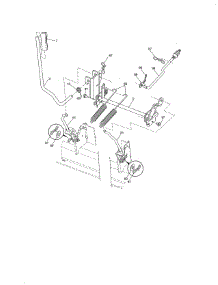 Lift parts for Craftsman Front-Engine Lawn Tractor 917288632 from AppliancePartsPros.com