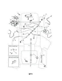 Electrical parts for Craftsman Front-Engine Lawn Tractor 917288661 from AppliancePartsPros.com
