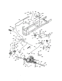 Ground Drive parts for Craftsman Front-Engine Lawn Tractor 917288661 from AppliancePartsPros.com
