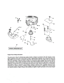 Engine parts for Craftsman Front-Engine Lawn Tractor 917288661 from AppliancePartsPros.com