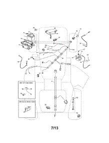 Electrical parts for Craftsman Front-Engine Lawn Tractor 917288662 from AppliancePartsPros.com