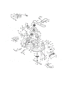 Mower Deck parts for Craftsman Front-Engine Lawn Tractor 917288662 from AppliancePartsPros.com