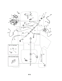 Electrical parts for Craftsman Front-Engine Lawn Tractor 917288663 from AppliancePartsPros.com