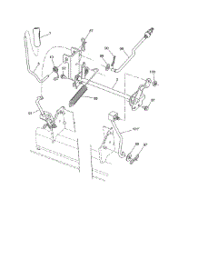 Lift parts for Craftsman Front-Engine Lawn Tractor 917288663 from AppliancePartsPros.com