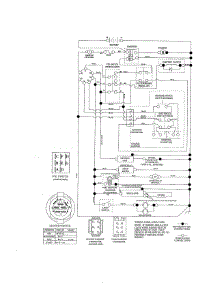 Schematic Diagram parts for Craftsman Front-Engine Lawn Tractor 917288670 from AppliancePartsPros.com