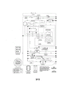 Schematic Diagram parts for Craftsman Front-Engine Lawn Tractor 917288671 from AppliancePartsPros.com