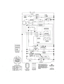 Schematic Diagram parts for Craftsman Front-Engine Lawn Tractor 917288672 from AppliancePartsPros.com