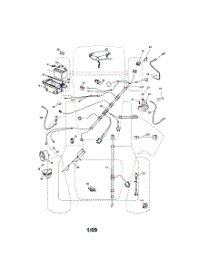 Electrical parts for Craftsman Front-Engine Lawn Tractor 917288700 from AppliancePartsPros.com