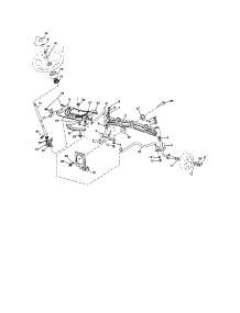 Steering parts for Craftsman Front-Engine Lawn Tractor 917288700 from AppliancePartsPros.com