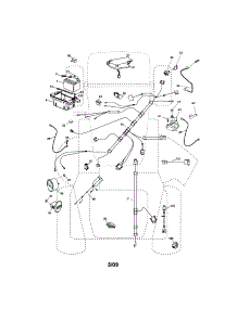 Electrical parts for Craftsman Front-Engine Lawn Tractor 917288701 from AppliancePartsPros.com
