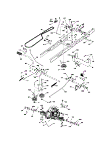 Ground Drive parts for Craftsman Front-Engine Lawn Tractor 917288701 from AppliancePartsPros.com