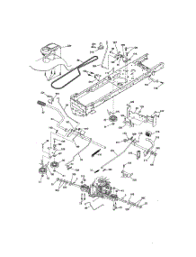 Ground Drive parts for Craftsman Front-Engine Lawn Tractor 917288720 from AppliancePartsPros.com