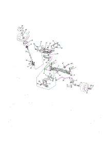 Steering parts for Craftsman Front-Engine Lawn Tractor 917288720 from AppliancePartsPros.com