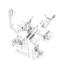 Lift parts for Craftsman Front-Engine Lawn Tractor 917288900 from AppliancePartsPros.com