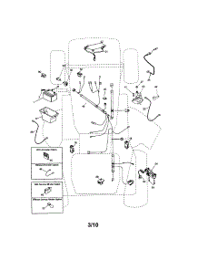 Electrical parts for Craftsman Front-Engine Lawn Tractor 917289033 from AppliancePartsPros.com