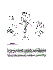 Engine parts for Craftsman Front-Engine Lawn Tractor 917289070 from AppliancePartsPros.com