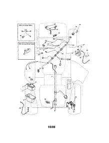 Electrical parts for Craftsman Front-Engine Lawn Tractor 917289072 from AppliancePartsPros.com