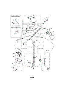Electrical parts for Craftsman Front-Engine Lawn Tractor 917289080 from AppliancePartsPros.com