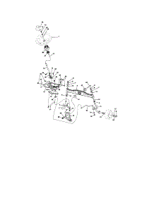 Steering parts for Craftsman Front-Engine Lawn Tractor 917289080 from AppliancePartsPros.com