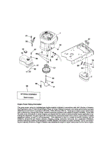 Engine parts for Craftsman Front-Engine Lawn Tractor 917289102 from AppliancePartsPros.com