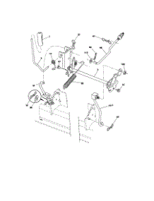 Lift parts for Craftsman Front-Engine Lawn Tractor 917289102 from AppliancePartsPros.com