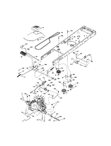 Ground Drive parts for Craftsman Front-Engine Lawn Tractor 917289104 from AppliancePartsPros.com