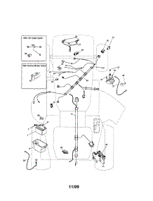 Electrical parts for Craftsman Front-Engine Lawn Tractor 917289105 from AppliancePartsPros.com
