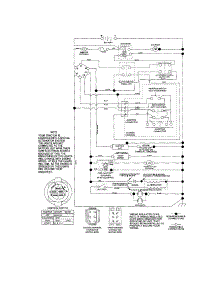 Schematic Diagram parts for Craftsman Front-Engine Lawn Tractor 917289105 from AppliancePartsPros.com