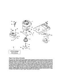 Engine parts for Craftsman Front-Engine Lawn Tractor 917289106 from AppliancePartsPros.com