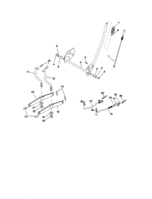Lift parts for Craftsman Front-Engine Lawn Tractor 917289130 from AppliancePartsPros.com