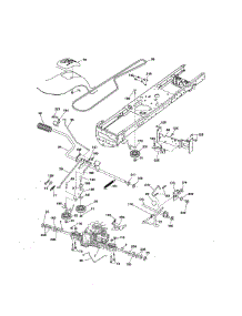 Ground Drive parts for Craftsman Front-Engine Lawn Tractor 917289140 from AppliancePartsPros.com