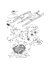 Ground Drive parts for Craftsman Front-Engine Lawn Tractor 917289180 from AppliancePartsPros.com
