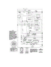 Schematic Diagram parts for Craftsman Front-Engine Lawn Tractor 917289210 from AppliancePartsPros.com