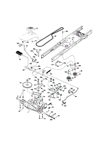 Ground Drive parts for Craftsman Front-Engine Lawn Tractor 917289211 from AppliancePartsPros.com