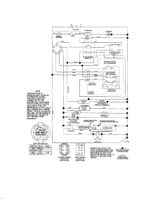 Schematic Diagram parts for Craftsman Front-Engine Lawn Tractor 917289211 from AppliancePartsPros.com