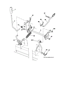 Lift parts for Craftsman Front-Engine Lawn Tractor 917289213 from AppliancePartsPros.com