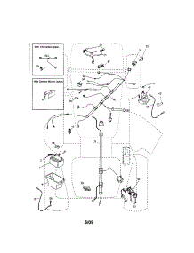 Electrical parts for Craftsman Front-Engine Lawn Tractor 917289220 from AppliancePartsPros.com
