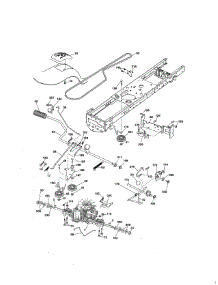Ground Drive parts for Craftsman Front-Engine Lawn Tractor 917289243 from AppliancePartsPros.com