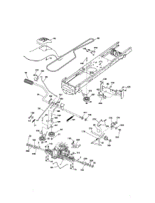 Ground Drive parts for Craftsman Front-Engine Lawn Tractor 917289245 from AppliancePartsPros.com
