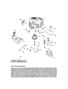 Engine parts for Craftsman Front-Engine Lawn Tractor 917289251 from AppliancePartsPros.com