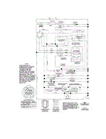 Schematic Diagram parts for Craftsman Front-Engine Lawn Tractor 917289251 from AppliancePartsPros.com