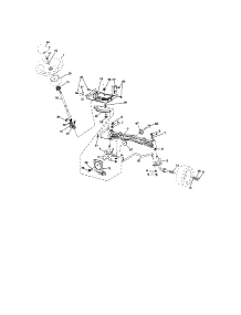 Steering parts for Craftsman Front-Engine Lawn Tractor 917289253 from AppliancePartsPros.com