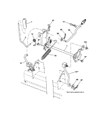 Lift parts for Craftsman Front-Engine Lawn Tractor 917289253 from AppliancePartsPros.com