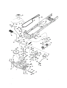 Ground Drive parts for Craftsman Front-Engine Lawn Tractor 917289254 from AppliancePartsPros.com