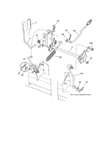 Lift Assembly parts for Craftsman Front-Engine Lawn Tractor 917289254 from AppliancePartsPros.com