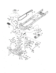 Ground Drive parts for Craftsman Front-Engine Lawn Tractor 917289255 from AppliancePartsPros.com