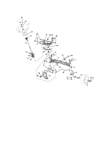 Steering parts for Craftsman Front-Engine Lawn Tractor 917289263 from AppliancePartsPros.com