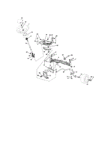 Steering parts for Craftsman Front-Engine Lawn Tractor 917289272 from AppliancePartsPros.com