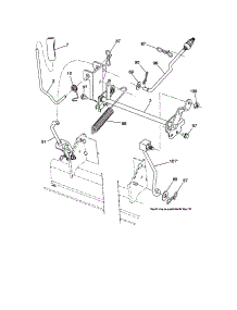 Lift parts for Craftsman Front-Engine Lawn Tractor 917289272 from AppliancePartsPros.com