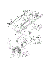 Ground Drive parts for Craftsman Front-Engine Lawn Tractor 917289280 from AppliancePartsPros.com